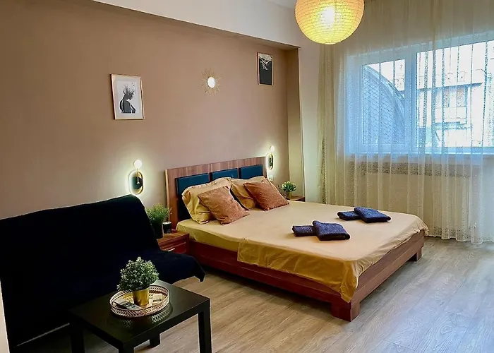 Cozy Caramel Ultracentral Old Town Bukareszt